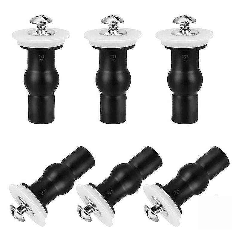 Viti per toilette, vite di fissaggio universale in gomma ad espansione superiore cerniere di fissaggio con foro cieco lavaggio in plastica