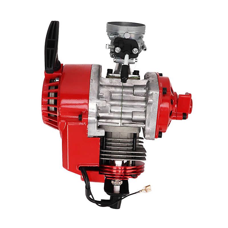 Pull Start Engine Motor 49cc 2 Stroke Engine Motor Stable Performance With Fuel Filter For Pocket Bike
