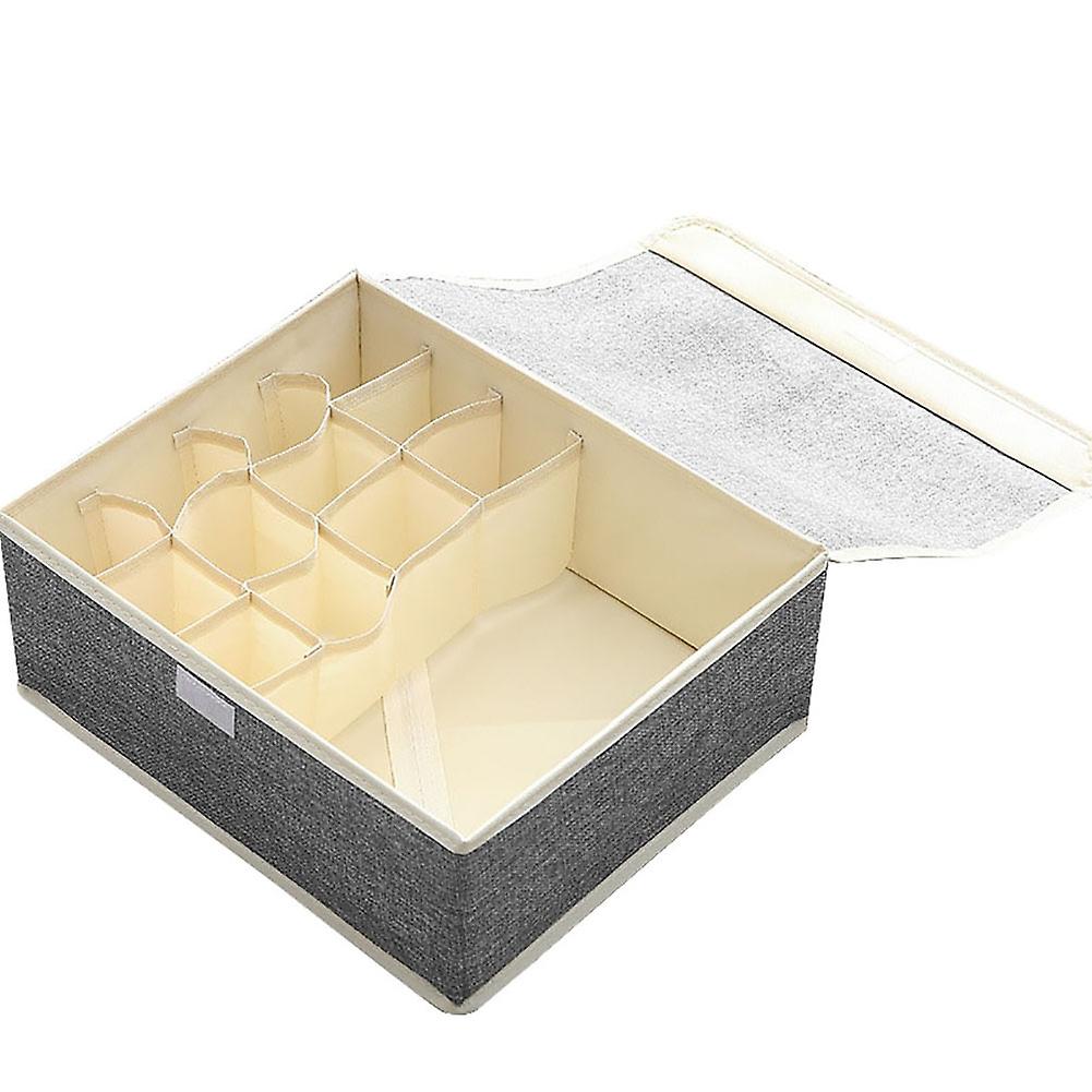 Multi-Slot Bra Underwear Socks Clothes Folding Storage Organizer Box Container