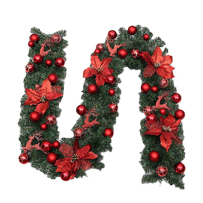 Christmas Gift Xmas 2.7m Decorative Rattan Encrypted Pvc