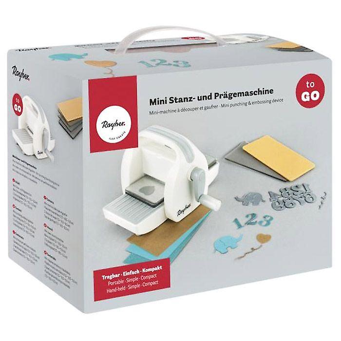 Mini punching & embossing device machine To Go 7,5 x 16,5 cm