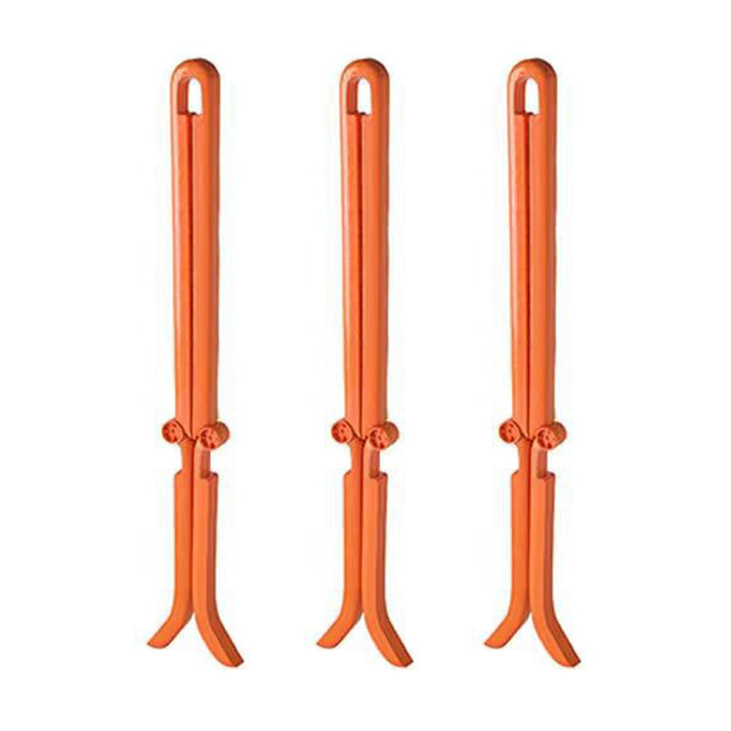 3Pcs/Set Boot Stand Clip with Hanging Hole Folding PP Anti-cracking Shoes Supporter Household Suppli