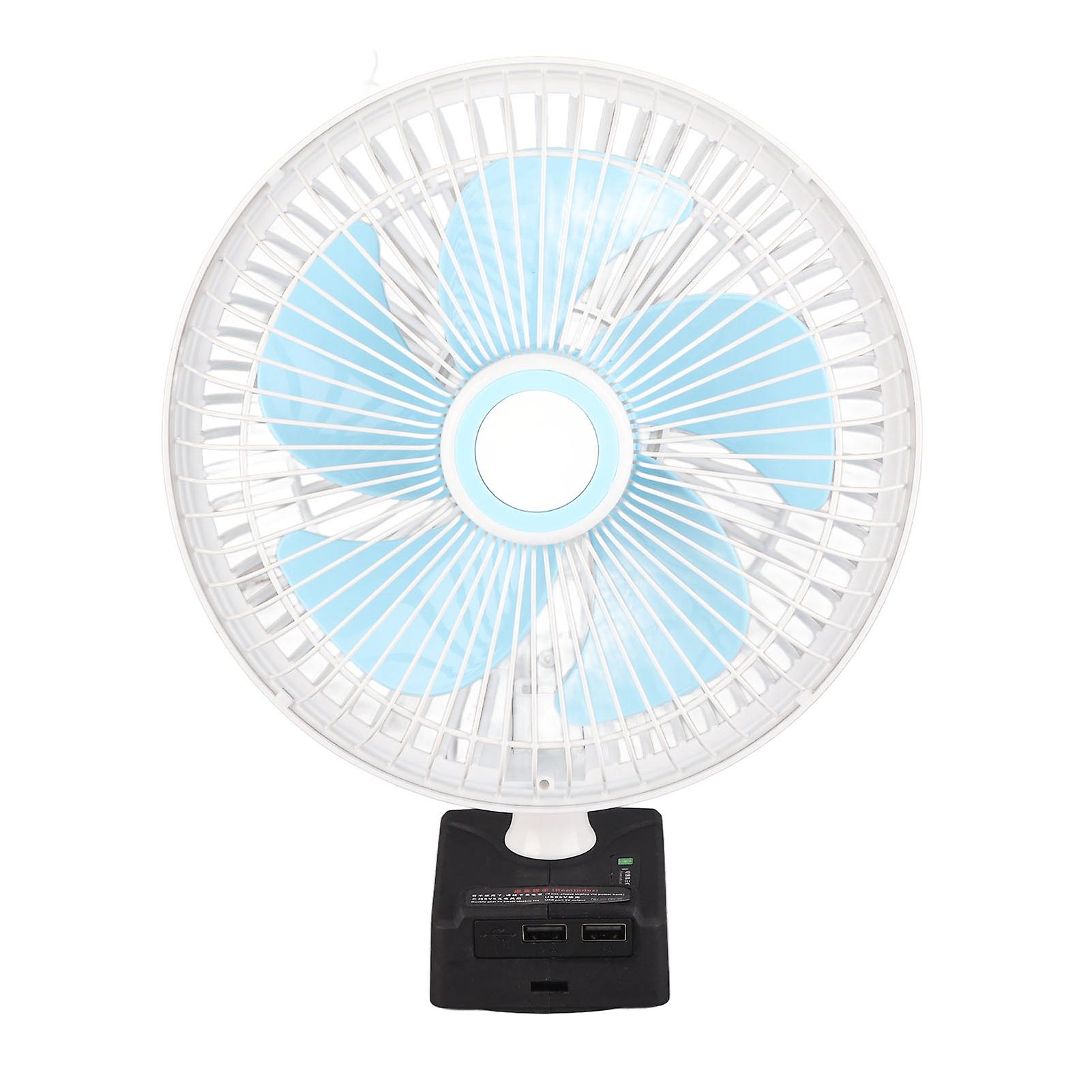 Bl1850 18v Lithium-Ion Battery Powered Tent Camping Fan Construction Site Fan Portable Desk Fan Three-Gear Adjustment Suitable for Camping