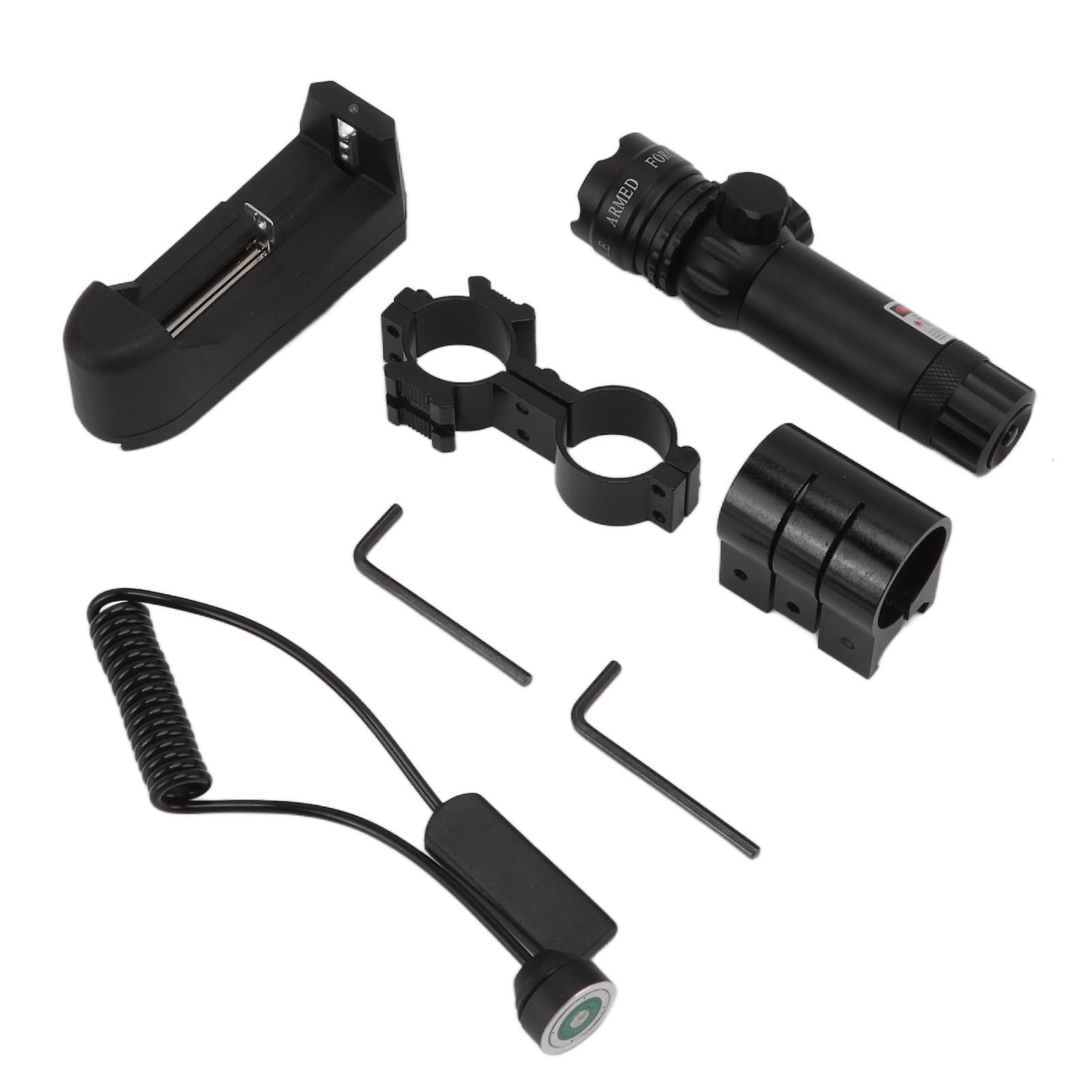 Aluminum Alloy Compound Bow Sight Laser Light with 4-Way Adjustments, 1500mAh Battery