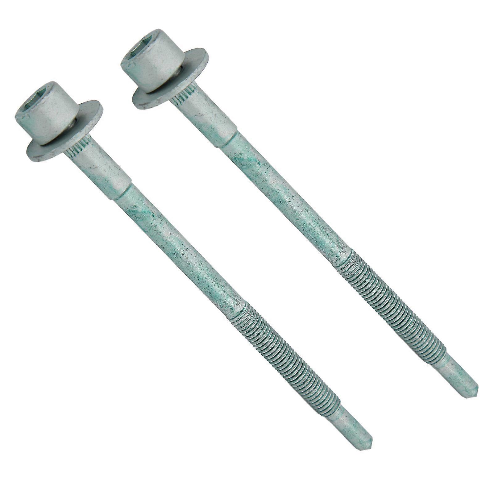 2Pcs Car Front Bumper Fixing Screw Durable Bolt Fit for A6 C5 M8 Thread