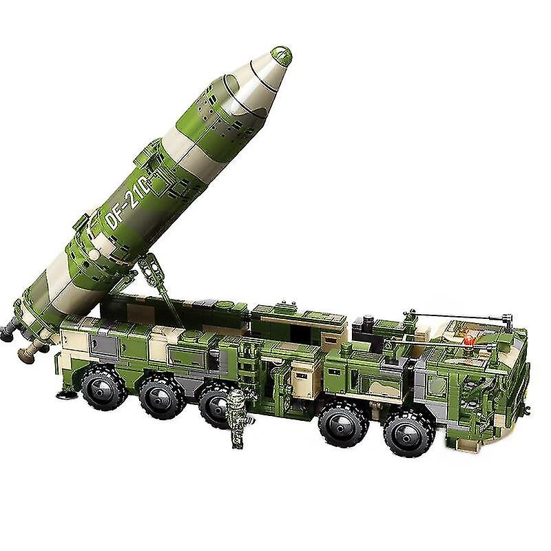 Military War Ngfeng 21d Anti Ship Ballistic Missile Model Bricks 1230pcs|blocks