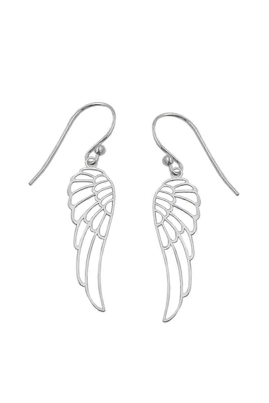 Hook Earrings Angel Wing Silver 925 - Gl91280