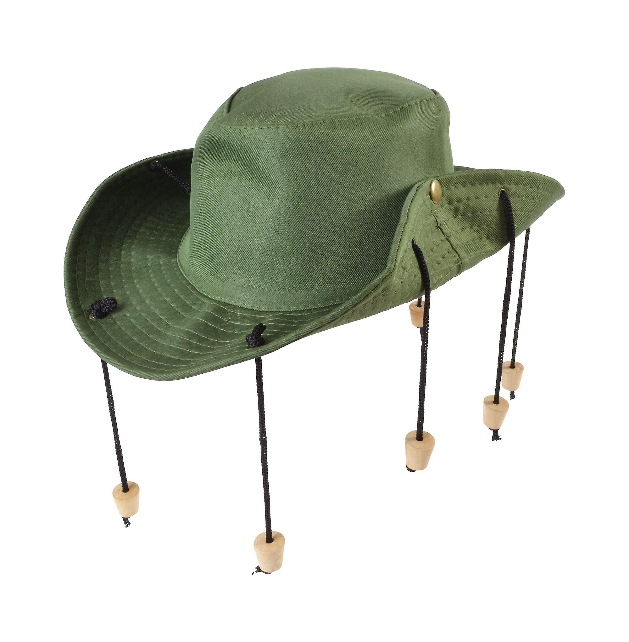 Chapeau Aussie Outback Avec Bouchons Unisexe BH657