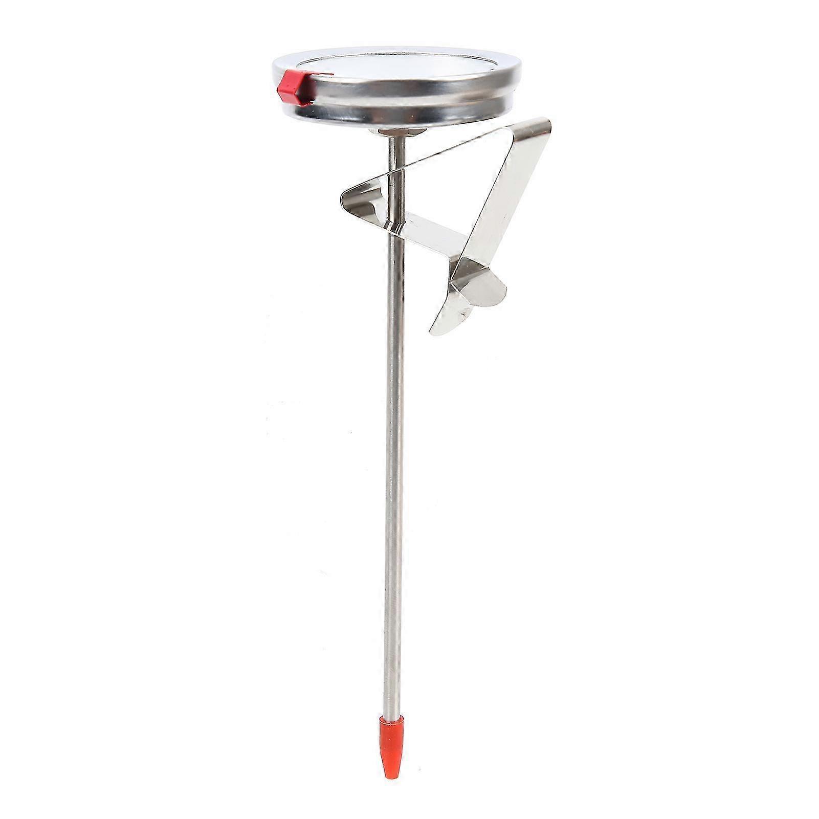 Deep Fry Thermometer Stainless Steel Measuring Tool with 5cm Dial for Oil Pan TTE3512515cm