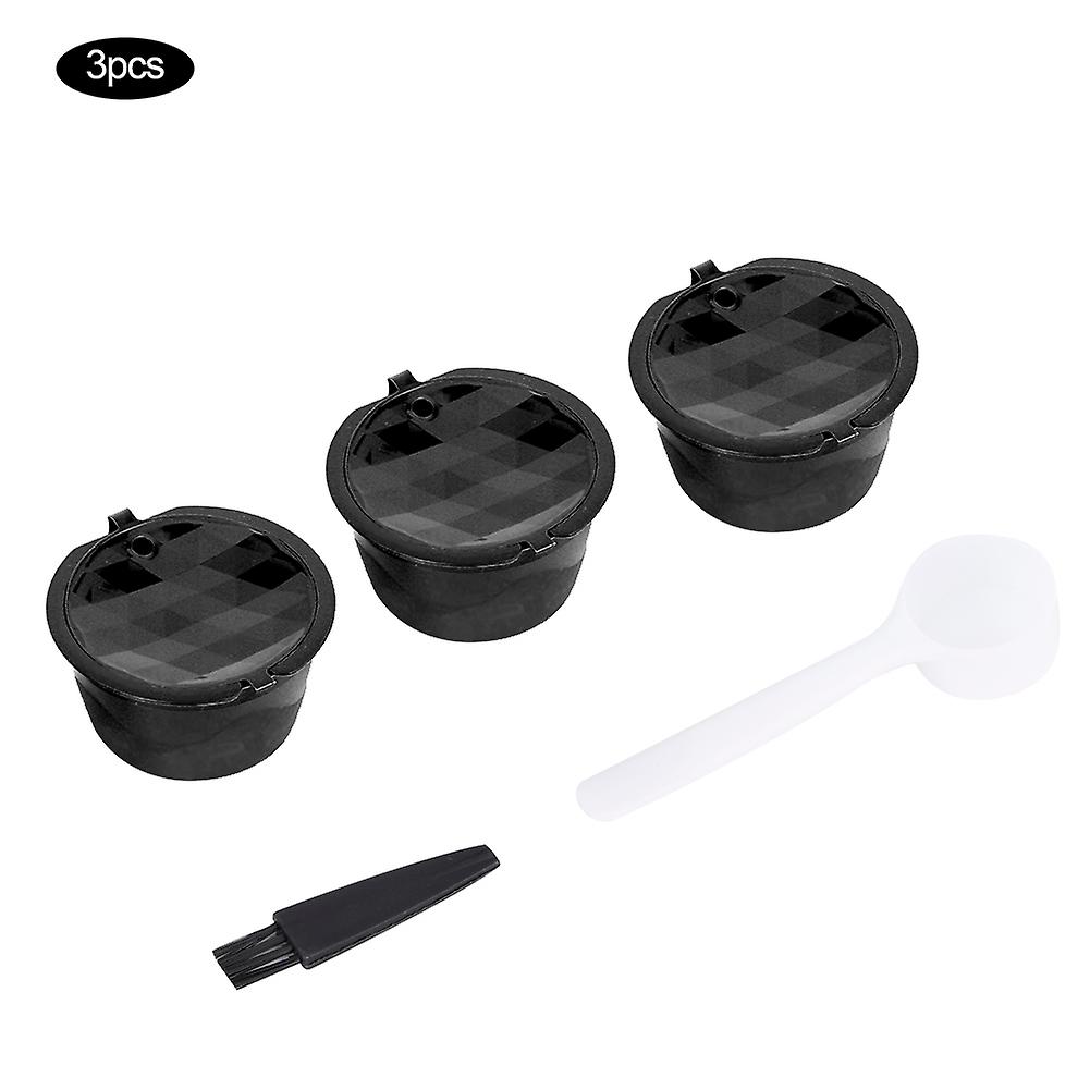 Refillable Coffee Capsule Cup Reusable Filter Kit Fit for Dolce Gusto Coffee Machine