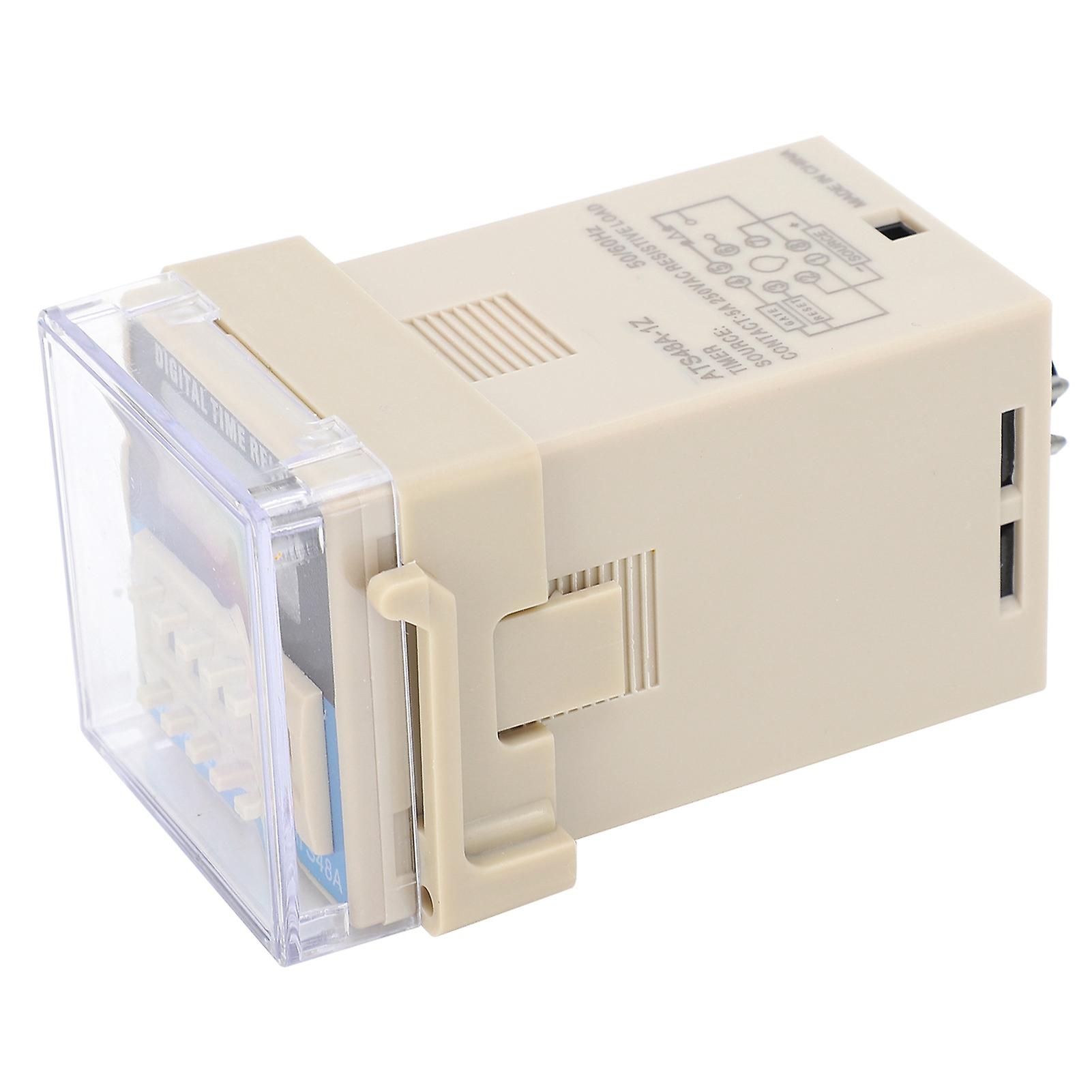 High Accuracy Adjustable Time Relay with LED Digital Display, ATS48A-1ZDC24V Electronic Component