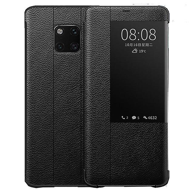 Huawei P20 PRO Flip Leather Case - Black