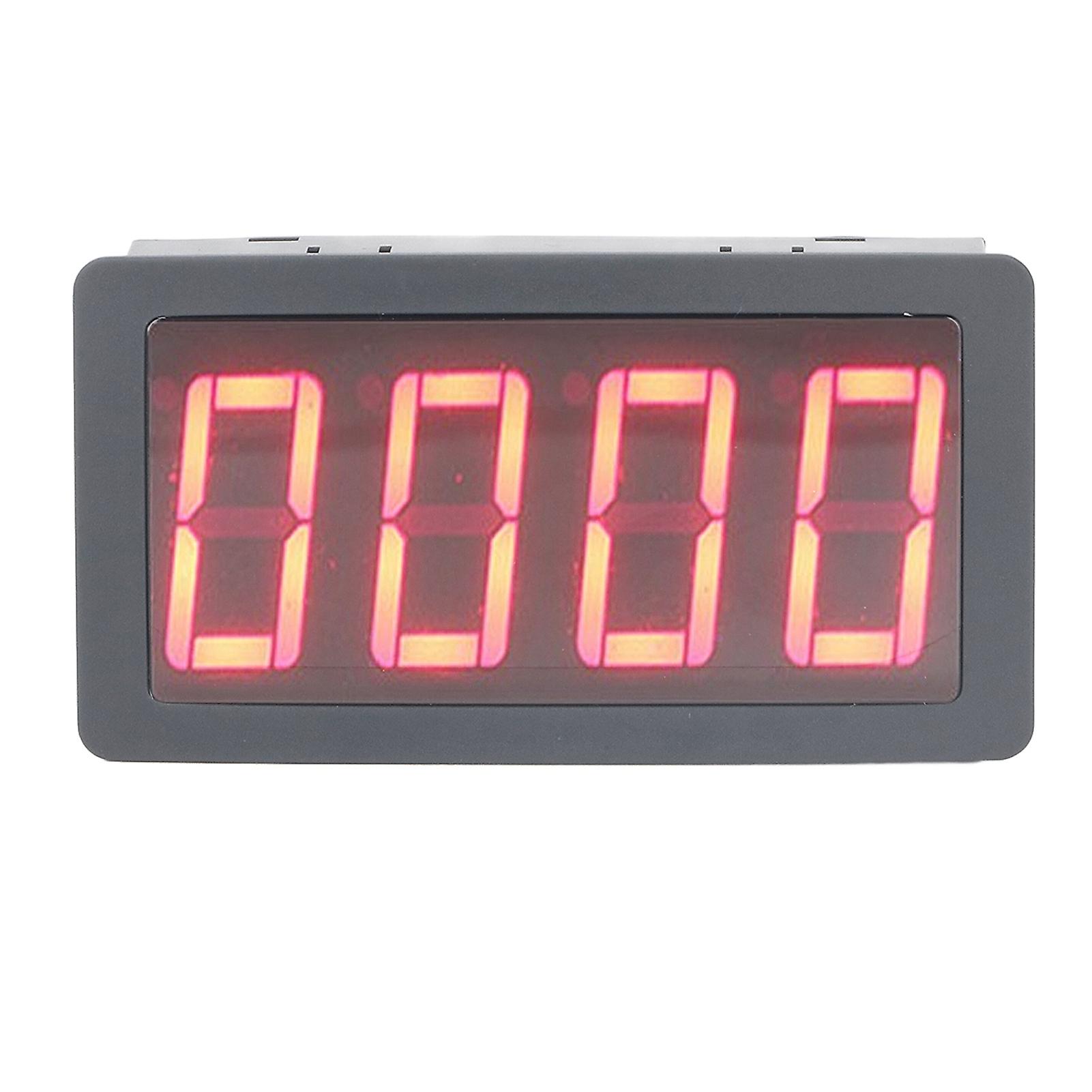 100khz Intelligent Digital Frequency Meter Counter with LED Relay Output & Countdown Timer, DC8 - 24V