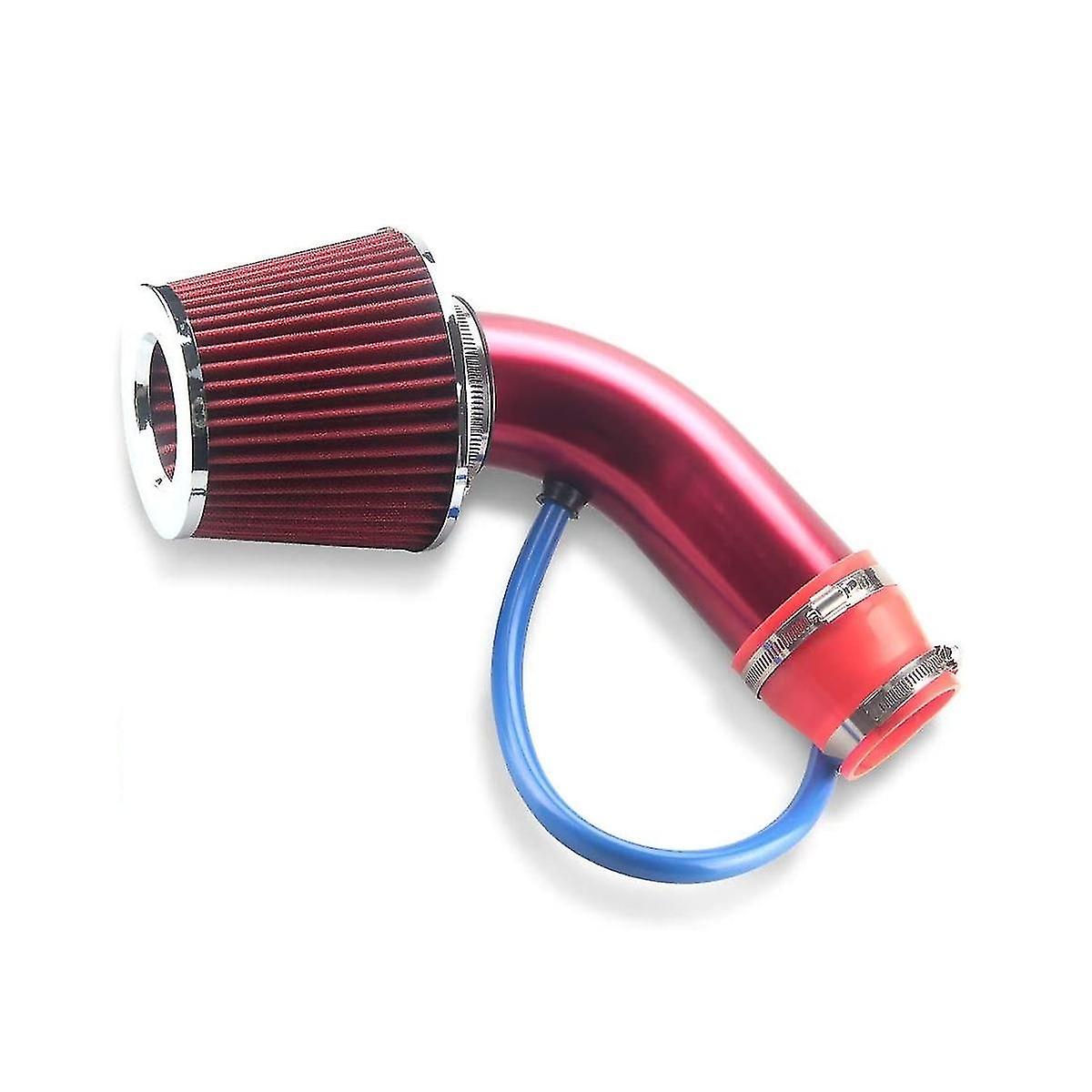 Universal Vehicle Cold Air Intake Kit 3 Inch Pipe Vehicle Filter Induction Low Hose and Clamp Kit