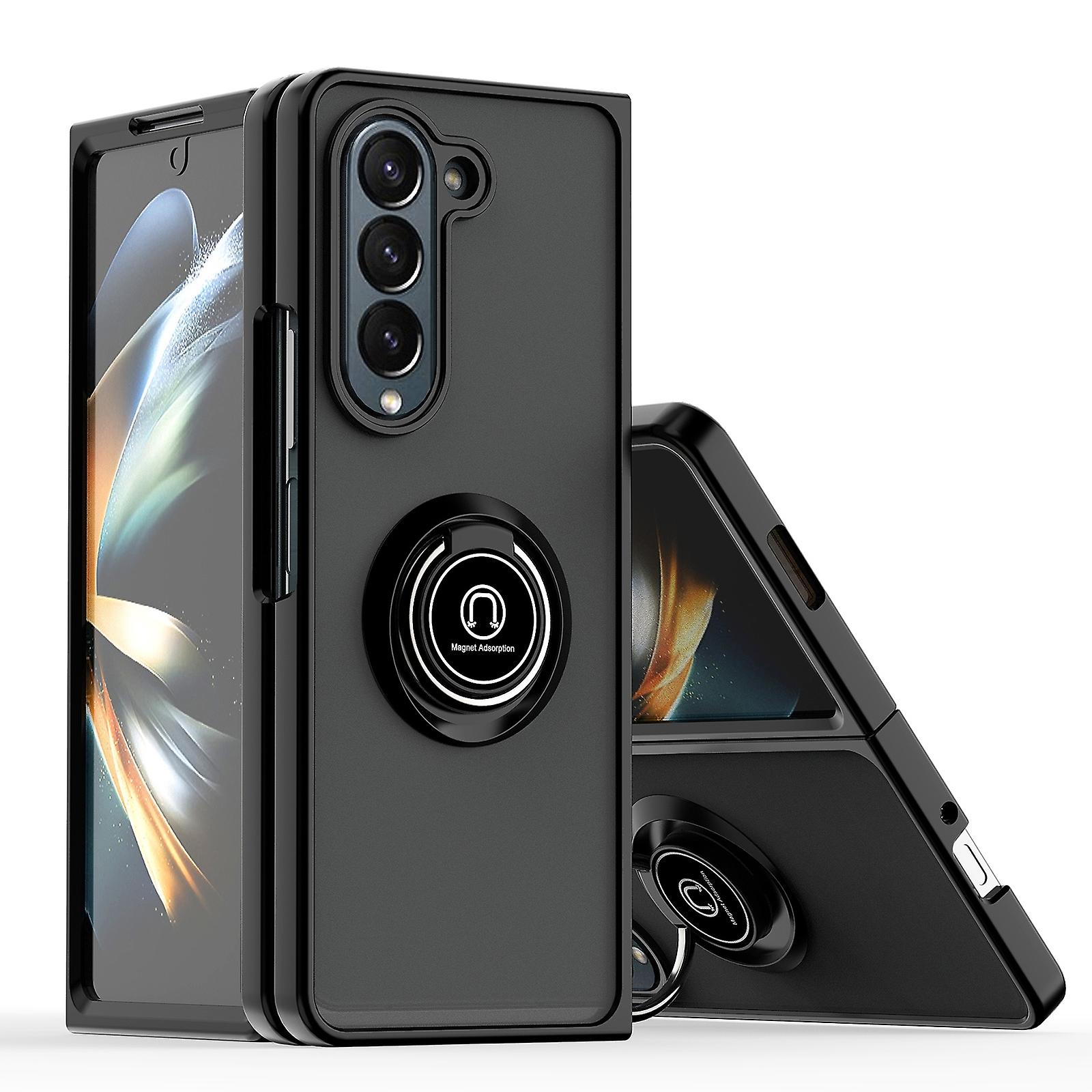 TPU+PC Phone Case with Ring For Samsung Galaxy Z Fold6