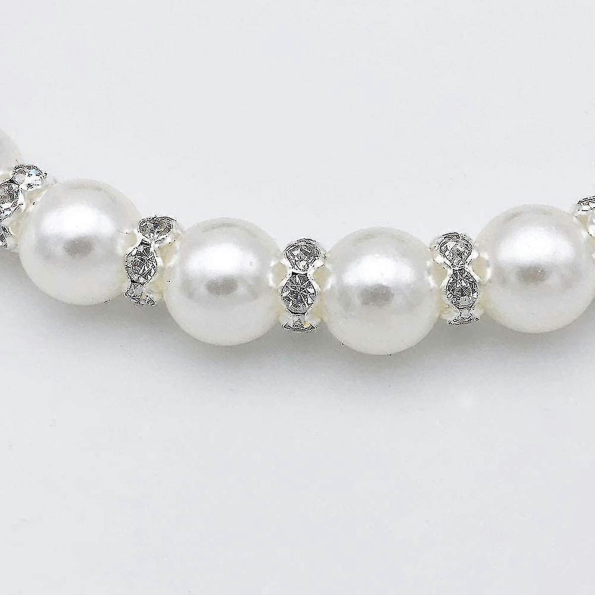 Handgefertigtes Perlen-Hundehalsband Mit Strass – Elegantes Schmuckhalsband Für Kleine Hunde & Katzen (Größen S/M/L)