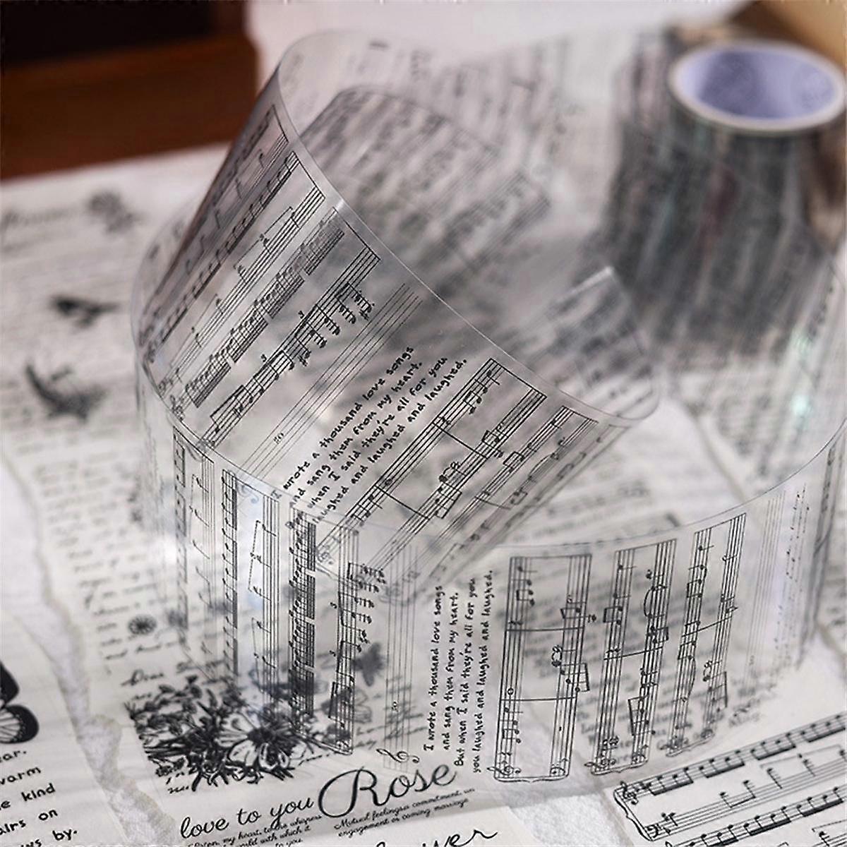 Retro English Alphabet Collage Decorative Tape DIY Notebook Material Notebook Material Sticker B