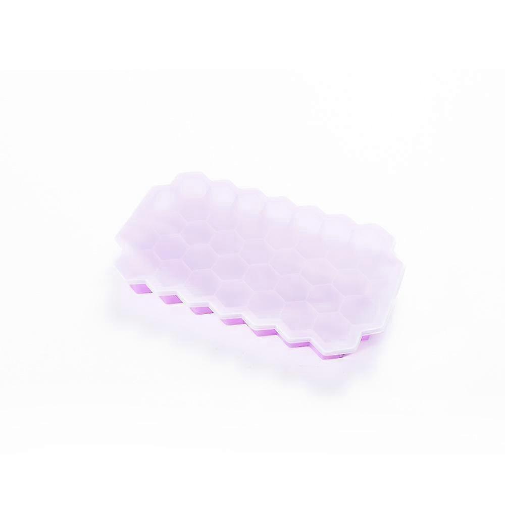 Honeycomb Ice Cube Mold With Lid Reusable Silicone Ice Cube Mold