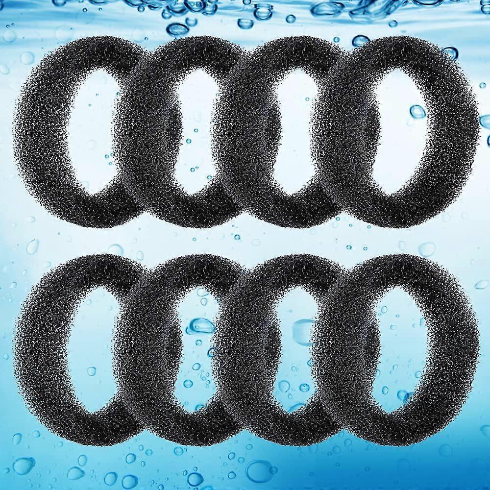 Filtre pour animaux de compagnie coton filtre en Mousse ponge en acier inoxydable noir compatible 84oz / 2.5l fontaine d'eau pour animaux de compagni