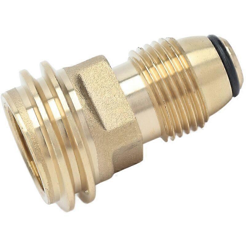 Brass Propane Tank Fittings Adapter Converts LP Tank POL Service Valve to QCC1 Type1 Hose, Propane Tank Adapter Fitting