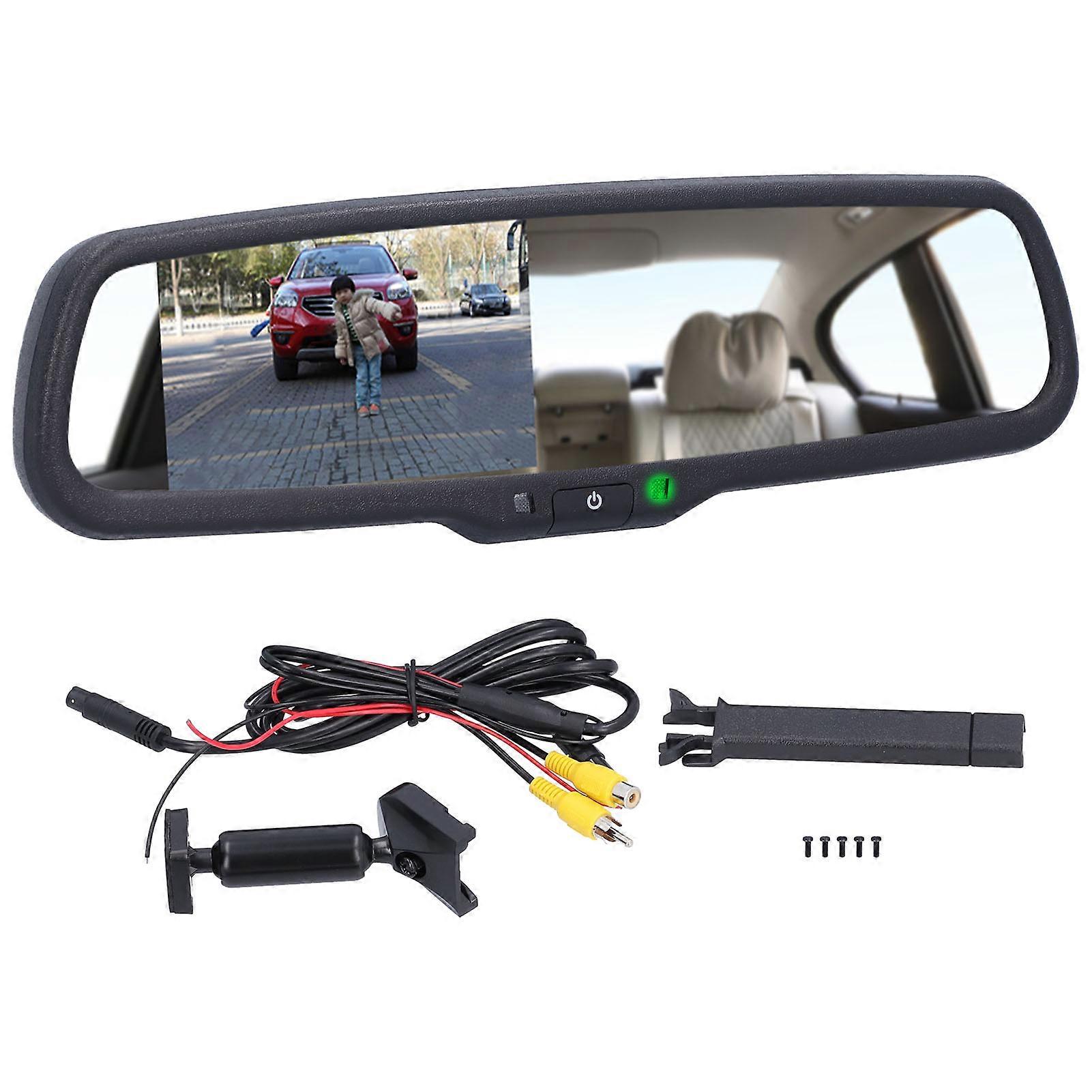 4.3in Rearview Mirror Display AHD TFTLCD Universal Replacement for Honda Odyssey NO.10577