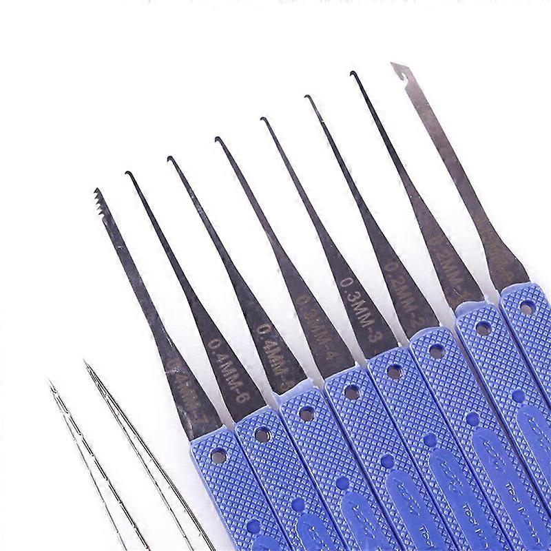 12pcs Broken Key Extractor Set Locksmith Tools Kit Key Remove Removal Hooks