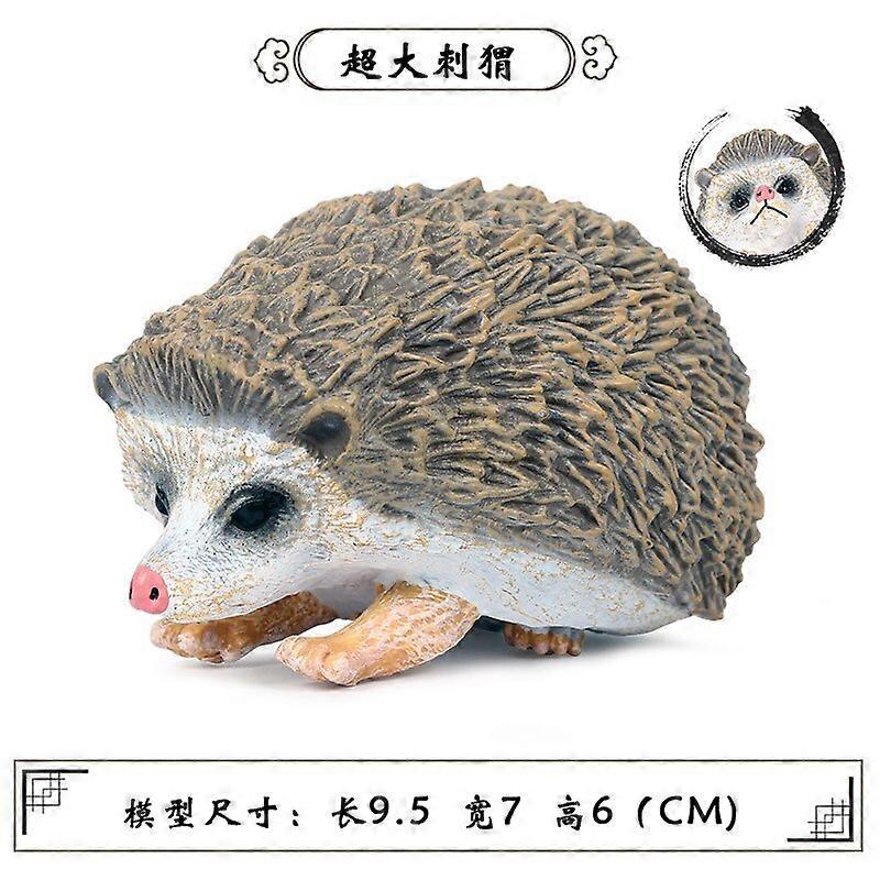 Hedgehog Animal Model Action Figure Wild Animal PVC Toys