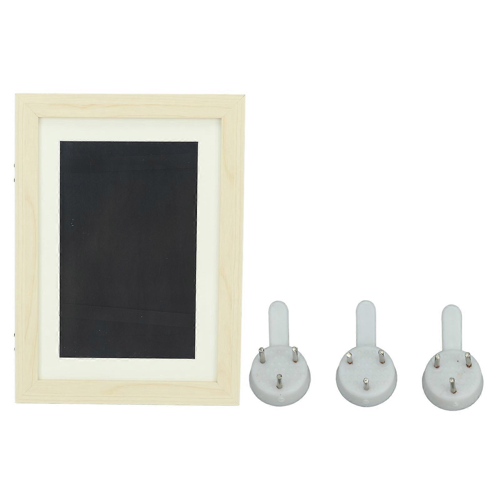 Kids Art Frame Compozit Lemn Deschidere frontală Schimbabil Imagine Display pentru meșteșuguri Desen Lemn