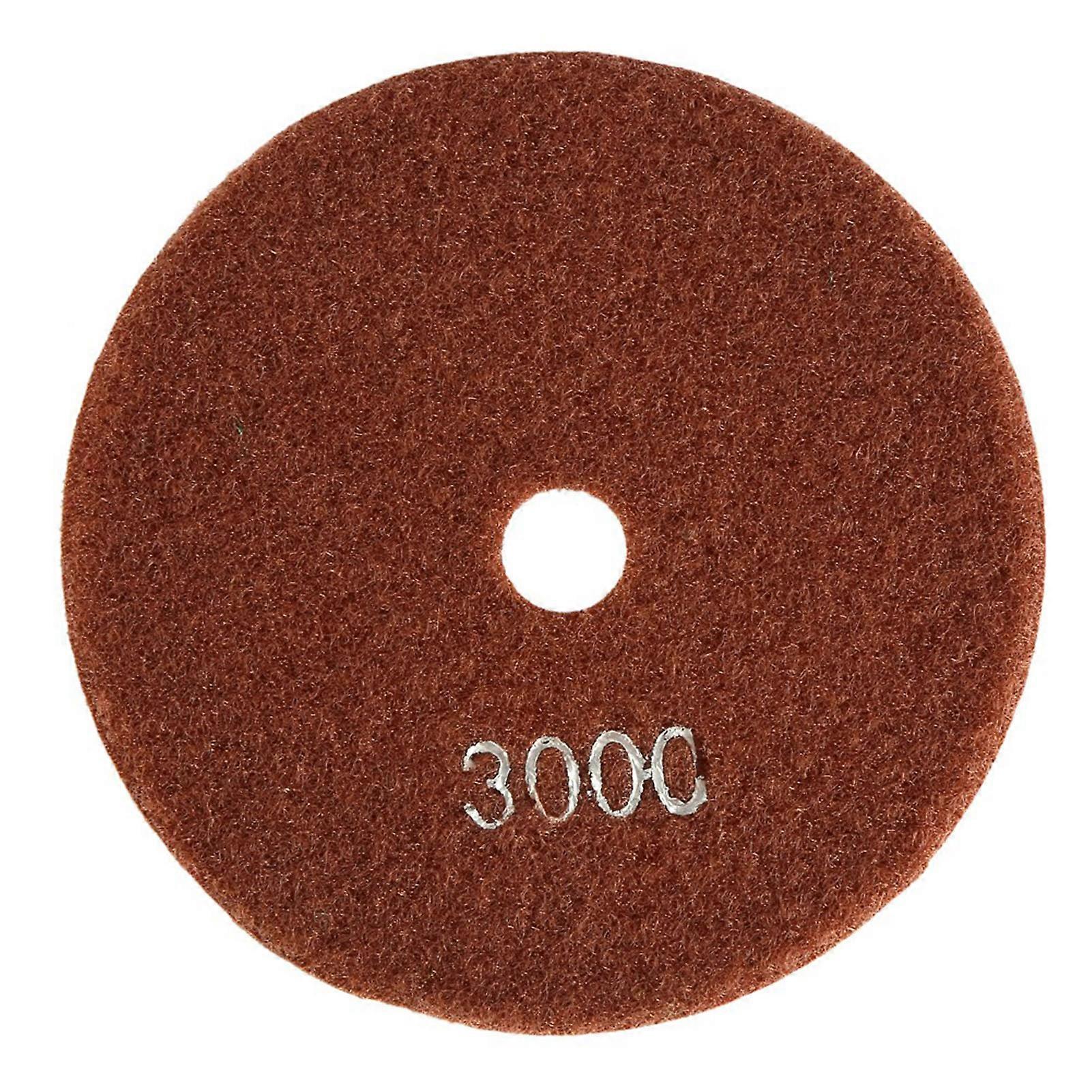 5'' polegadas 125mm Wet Diamond Polishing Pads Grinding Discs para mármore de concreto de granito (3000)
