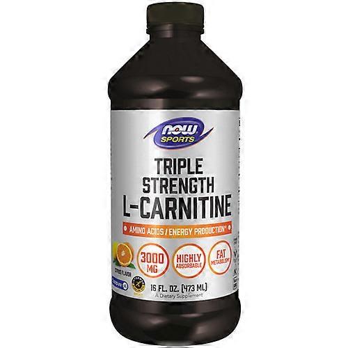 Now Foods L-Carnitine Liquid, 3000 mg, 16 Oz (Pak van 1)