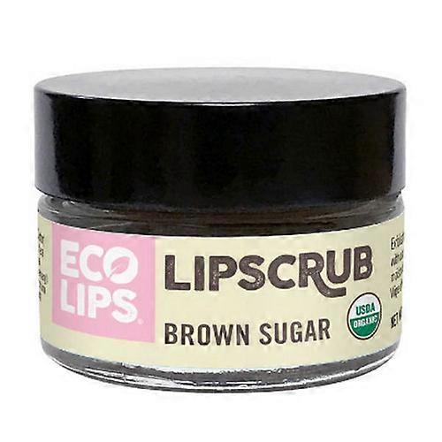 Eco Lips 红糖唇部磨砂膏,0.5 盎司