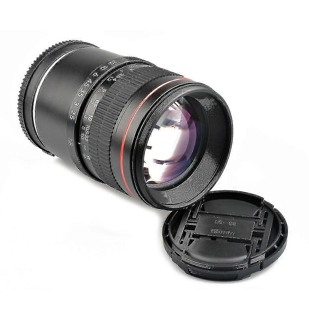 Fixed Focus Portrait Macro Manual Focus Camera Lens 85mm F1.8 For A5100 A5000