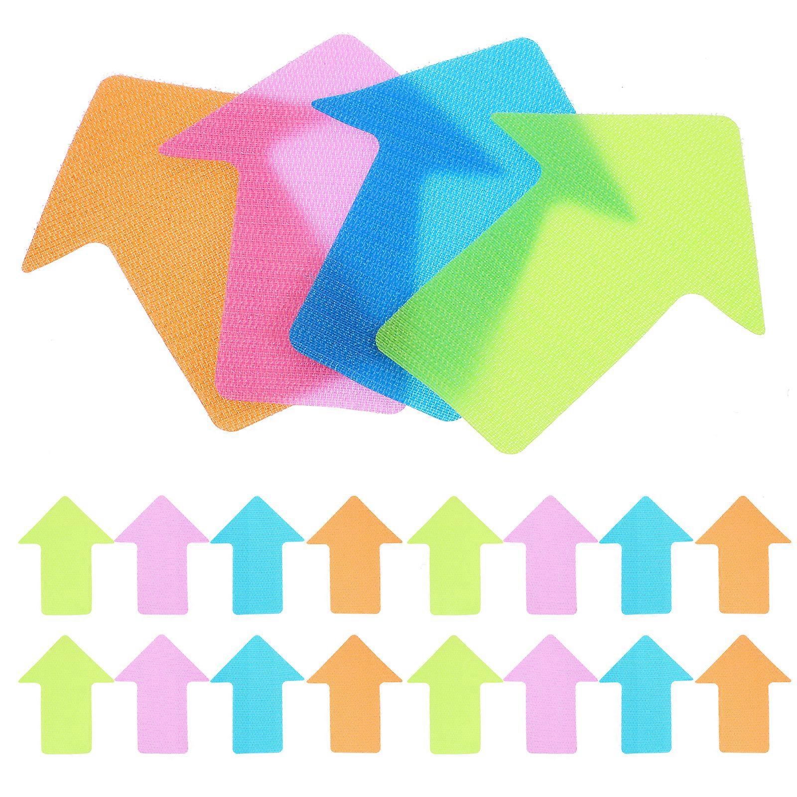 24Pcs Classroom Floor Markers Carpet Markers Compact Carpet Marks Spot Marker Training Signs