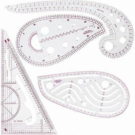Curve ruler - [3220] four pieces - 25-33