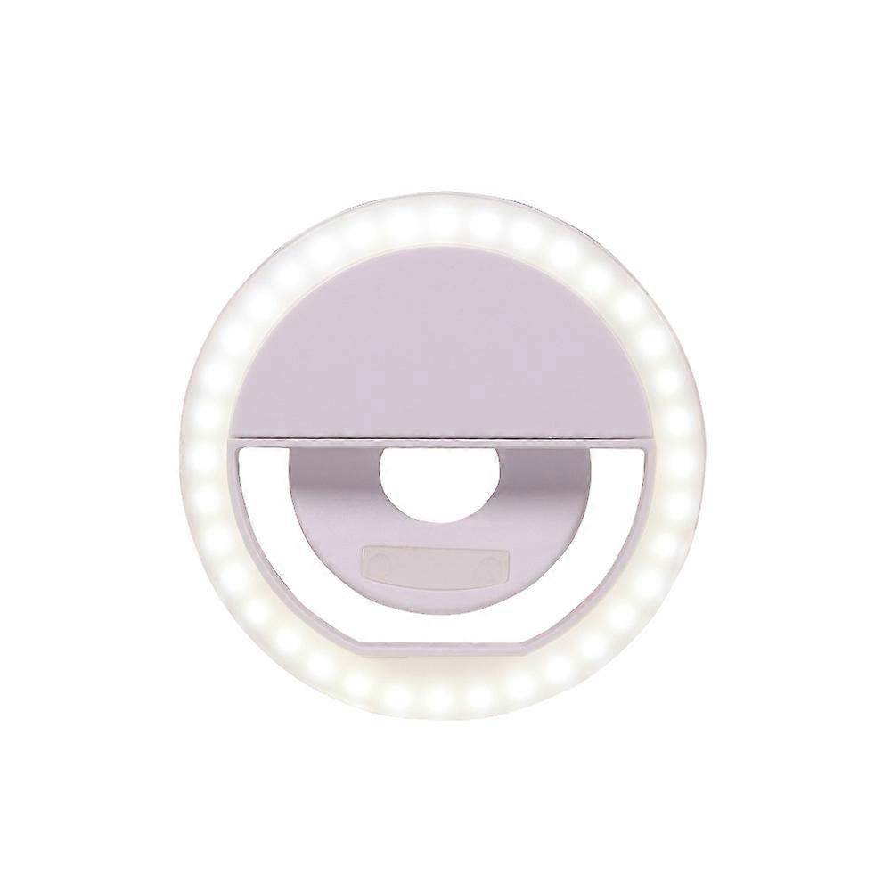 Selfie Ring Light Rechargeable Portable with 36 LEDs Suitable for iPhone/Android