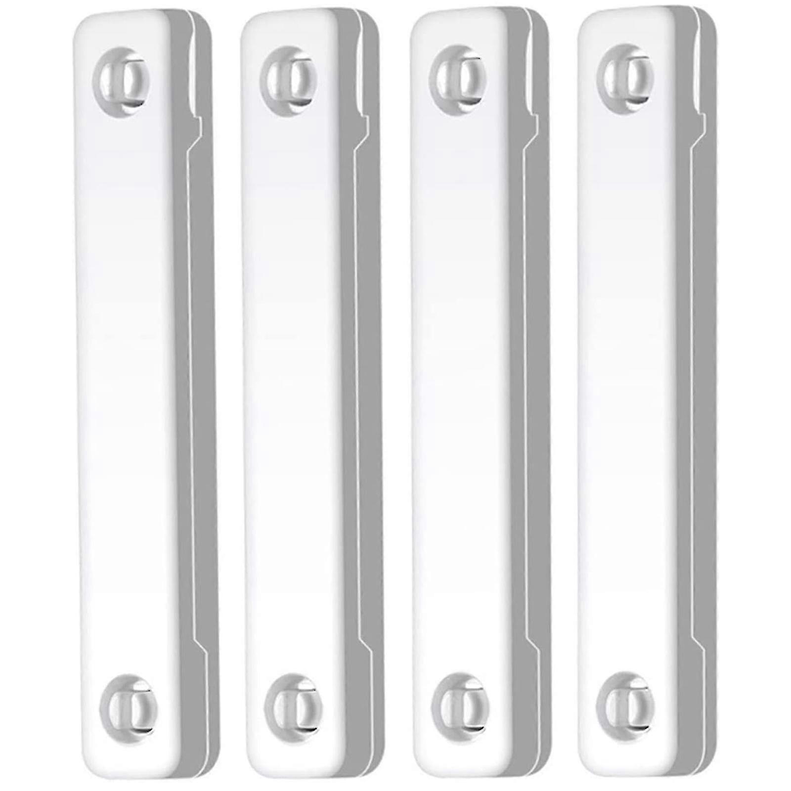 קליפס מסך חלון מגנטי, דבק עצמי למסך זבוב, קליפסים להגנה מפני חרקים עם חריץ כרטיס מגנטי חזק קל משקל וקל להתקנה