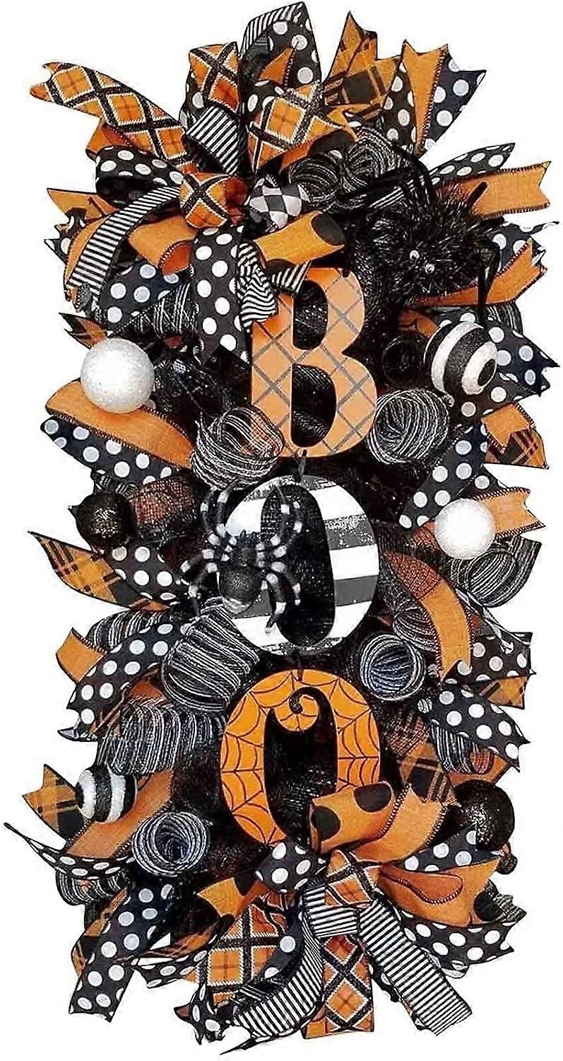 (NEWPATTERN)Couronnes d'halloween pour la Porte d'entre, Couronne de Bandes de Couronne d'automne d'halloween, pour la Porte d'intrieur de Porte d'ext