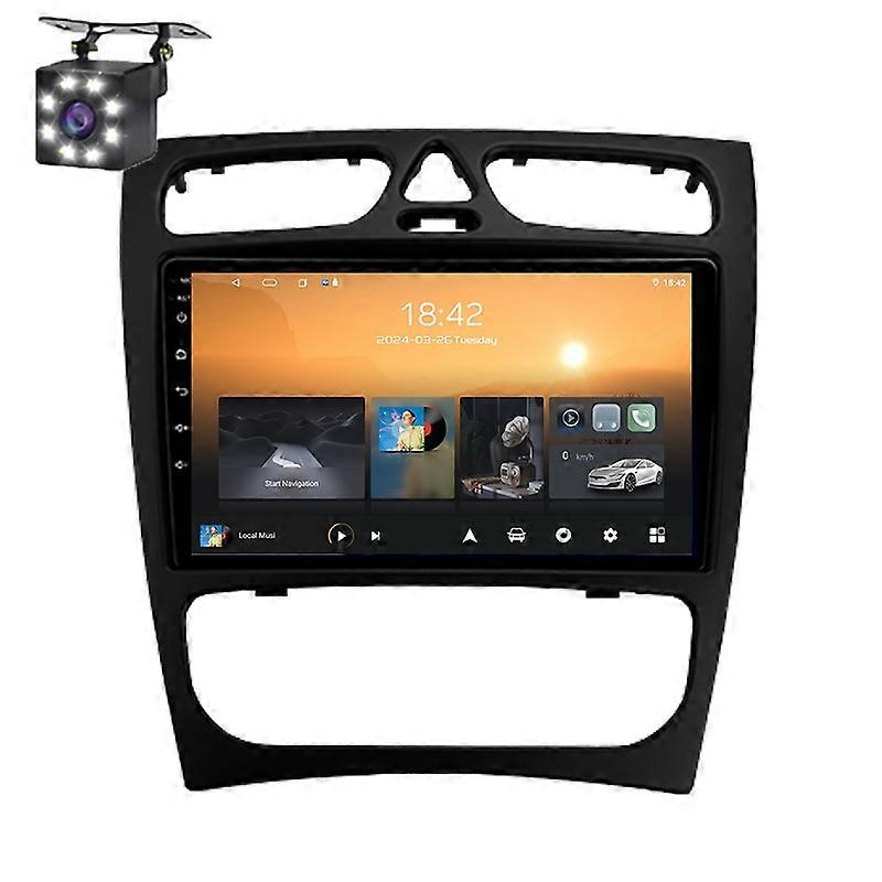 Car Radio Android For Mercedes Benz C Class S203 CL203 2000-2004 Multimedia Stereo GPS Auto