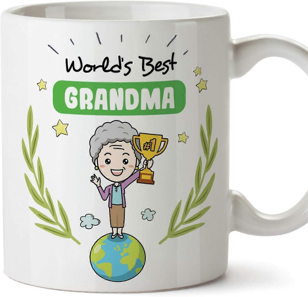 おばあちゃんマグカップ朝食/母の日ギフト/母の日ギフト/おばあちゃんの誕生日プレゼント/セラミック11オンス世界最高のおばあちゃんコーヒーおばあちゃんマグ