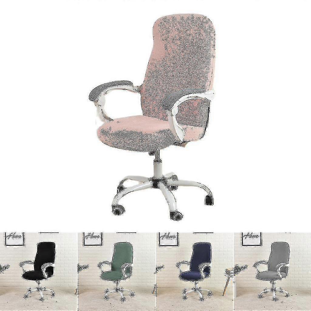 כיסוי כיסא משרדי מחשב כיסוי כיסא מסתובב כיסוי מושב כיסא אלסטי כיסוי מושב שולחן אלסטי אוניברסלי