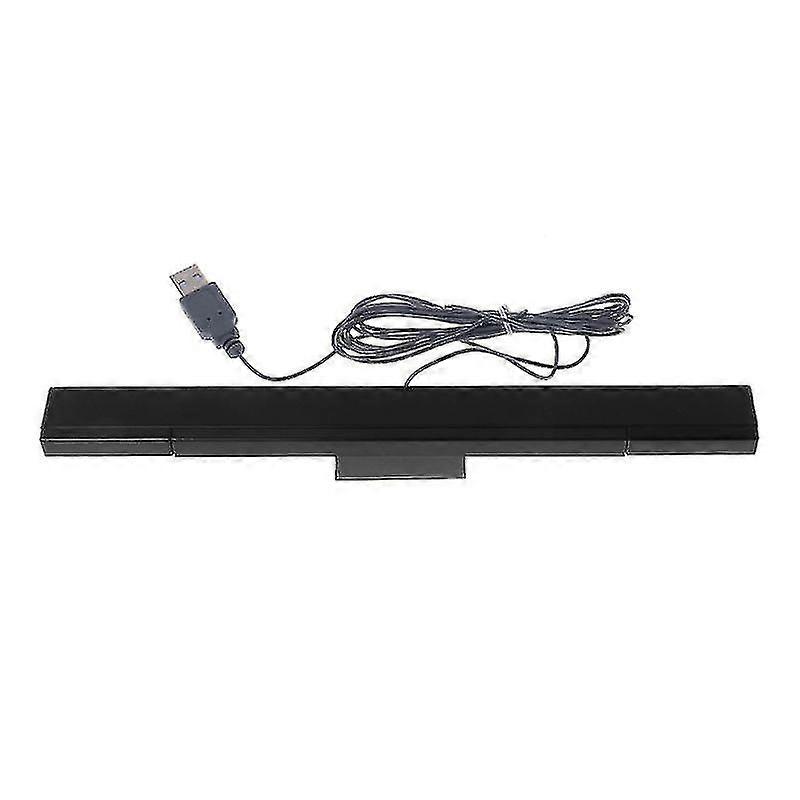 Sensor Bar Wired Receivers Ir Signal Ray Usb Plug Replacement For Wii Remote