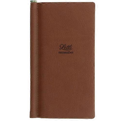 Letts Origins Slip Pocket Premium Quality Sewn Bound Password Book 70gsm