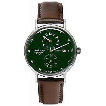 Bauhaus classic Men's Analog Automatic watch with cowhide bracelet 2126-4