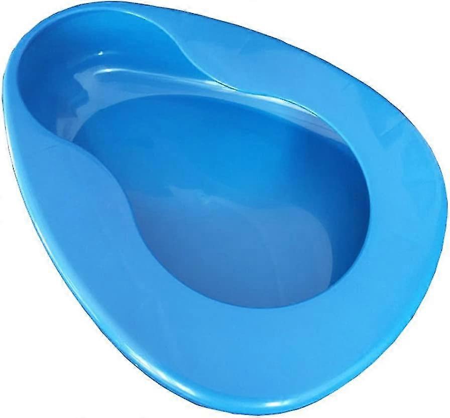 Firm Thick Stable Pp Bedpan Heavy Duty Smooth Countoured For Acsergery Bedbound Patient Gift