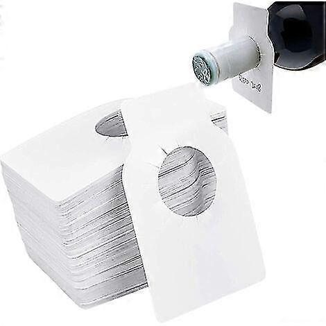 500PCS Wine Cellar Labels Reusable Wine Wine Bottle Labels Pvc Blank Labels Gift Label Craft Plastic For Wine Bottle