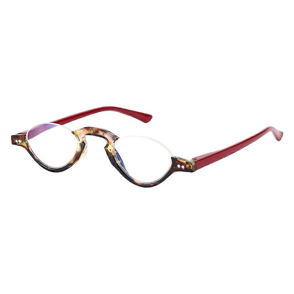 Half Frame Reading Glasses Blue Light Blocking Computer Readers UV for Protection Anti Eyestrain for Glare Unisex