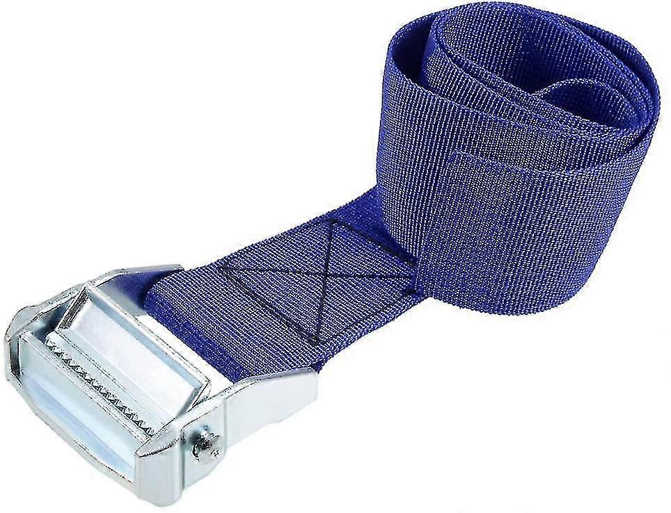 Cam Buckle Tie Down Lashing Strap 0.8mx50mm 500kg Load Cap Polypropylene
