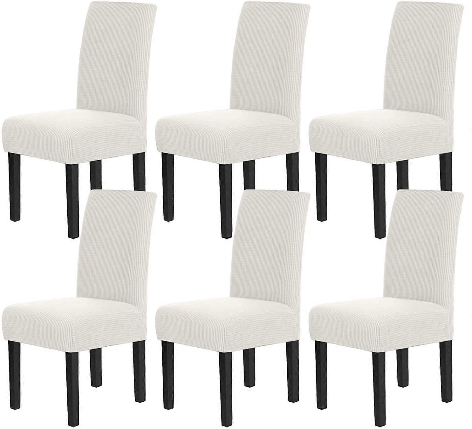 餐厅椅套 拉伸餐椅套 餐椅椅垫 Super Fit 餐椅保护器可拆卸可洗椅子