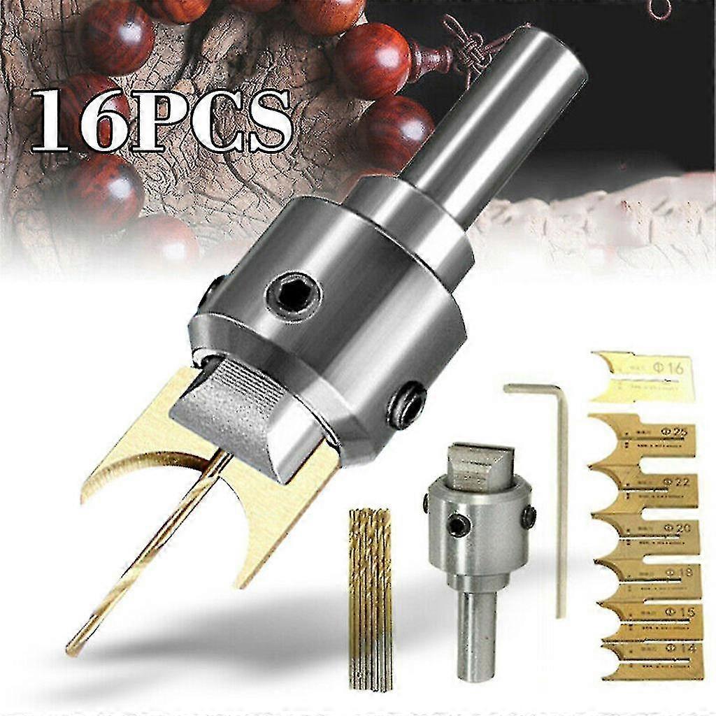 Pattern Wooden Bead Maker Beads Drill Bit Milling Cutter Set Tool Kit New