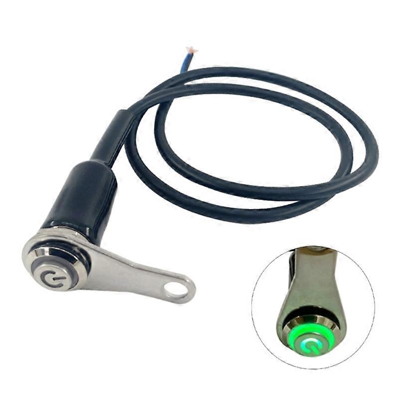 Waterproof Motorcycles Handlebar Switch Self-lock Button Engine ON-OFF Tool 12V